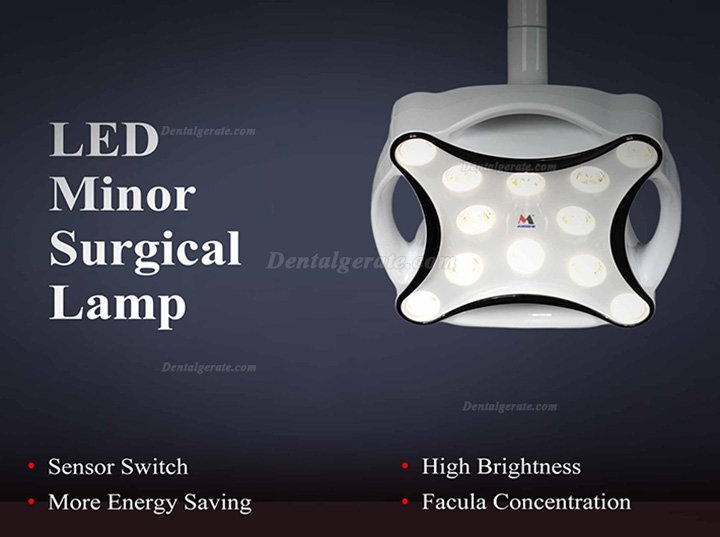 Micare JD1700 LED Dental Chirurgische Lampe Schattenloses Licht Operationslampe Deckenmontage